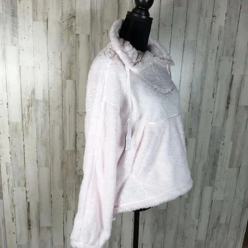 Free People Big Sky Faux Shearling Pullover Jacket